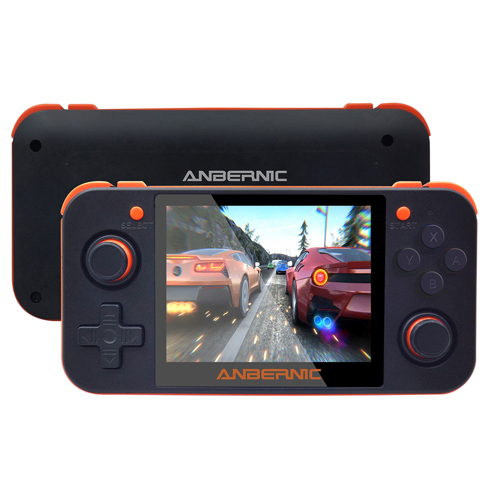

ANBERNIC RG350 3.5 inch IPS Screen 64Bit 16GB 2500+ Games Hanldheld Video Game Console Retro Player for PS1 GBA FC MD
