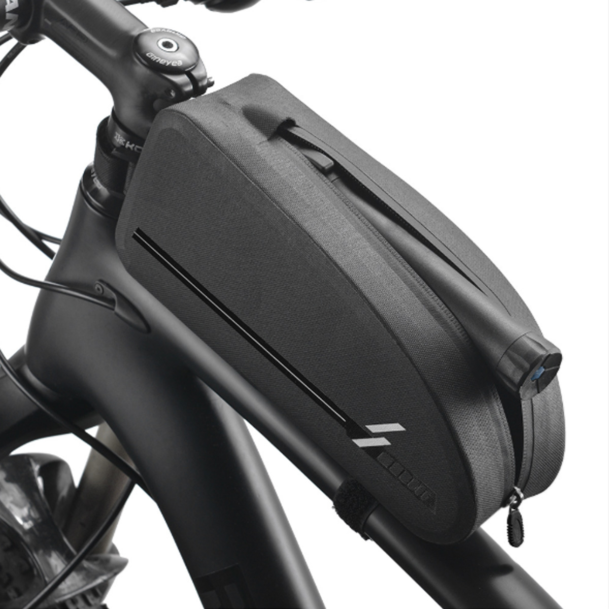 

BIKIGHT 1.6L/1L Bike Front Tube Bag Triangle Frame Storage Bag Waterproof Outdoor Bicycle Pouch