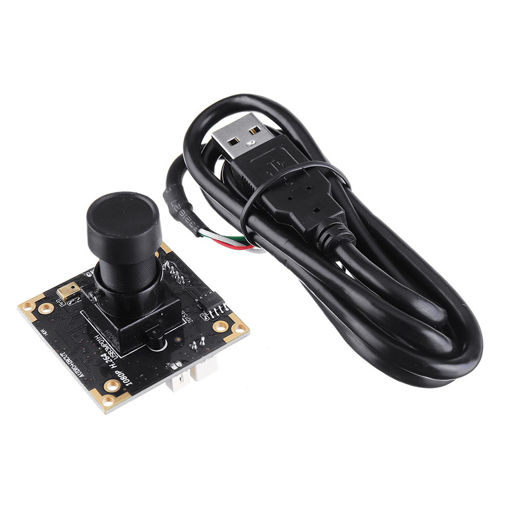 

12mm Wide Dynamic 1080P HD USB Camera Module Support H264 YUV2 YUYV MJPEG Face Recognition Backlight Monitoring 2048X153