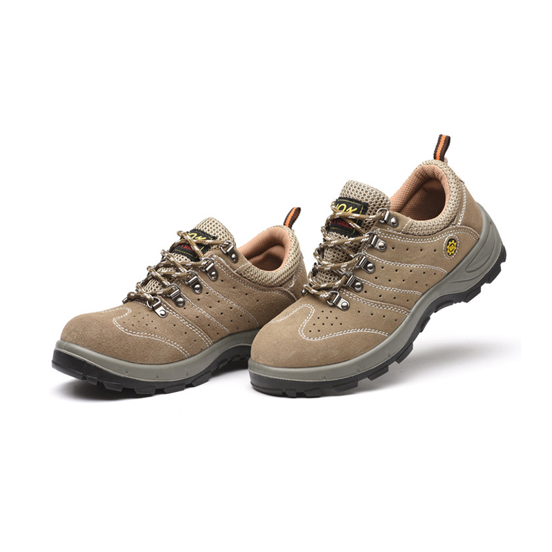 

TENGOO Men's Steel Toe Safety Shoes Anti-Smashing Non-Slip Waterproof Work Shoes Hiking Running Sneakers