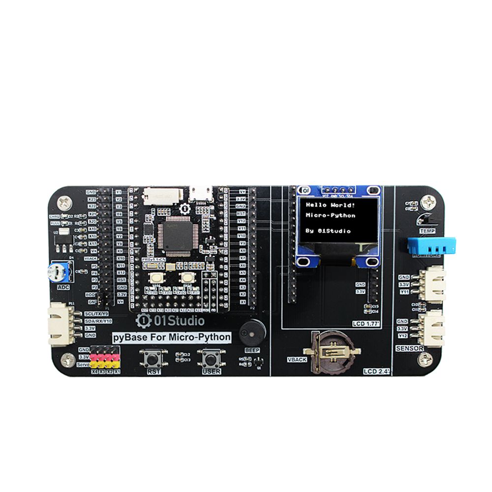 

Micro- Python Development Board pyboard STM32 Microcontroller Embedded Programming Learning Kit