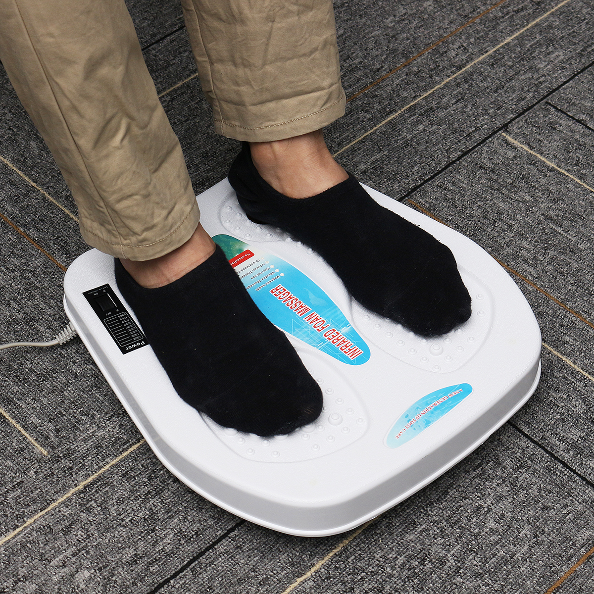 

Far Infrared Foot Massager Vibration Magnetic Heating