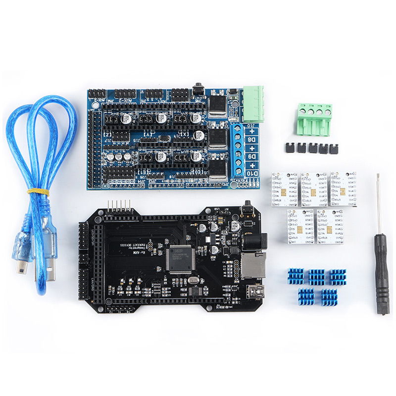 

Upgrated Cloned RE-ARM 32Bit Controller Mainboard+TMC2218 V1.2+Ramps1.5 Board Kit for Ramps 1.4 1.5 1.6 3D Printer