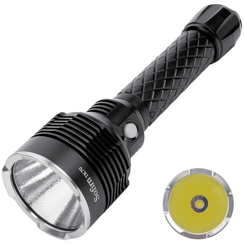 

Sofirn TK70 XHP70.2 5500LM Super Bright Powerful 18650 26650 LED Flashlight Tactical Light With ATR 6 Modes Long Throwing