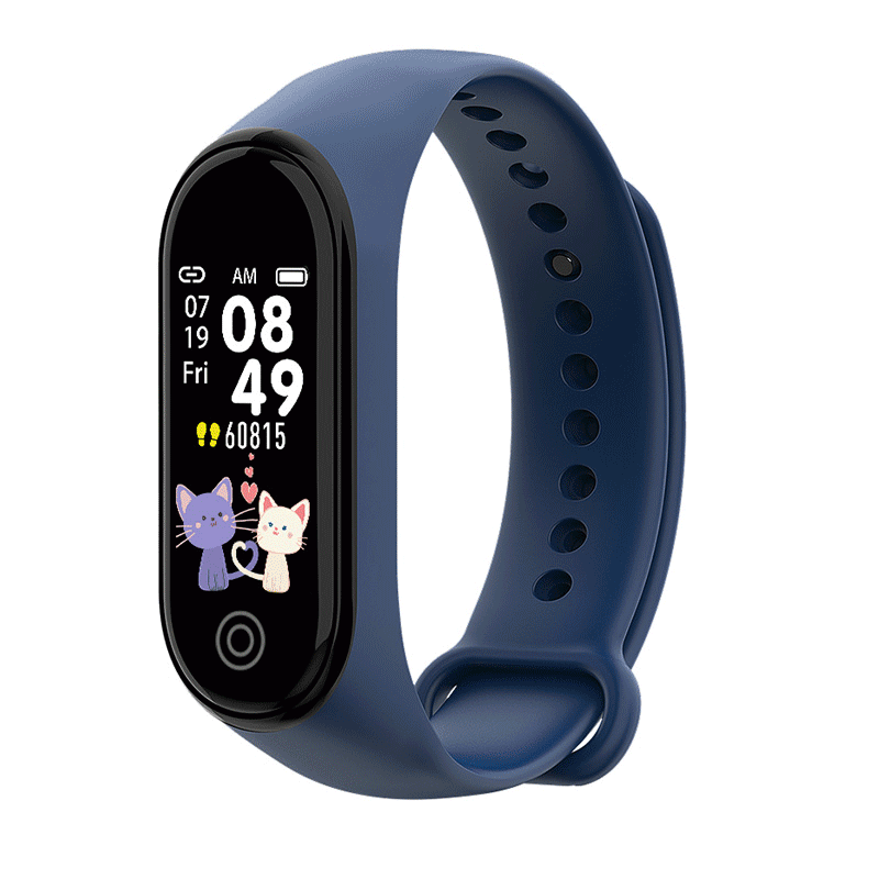 

Bakeey M4 Plus Heart Rate Blood Pressure Oxygen Monitor Multi-sport Modes Detachable Strap Smart Watch