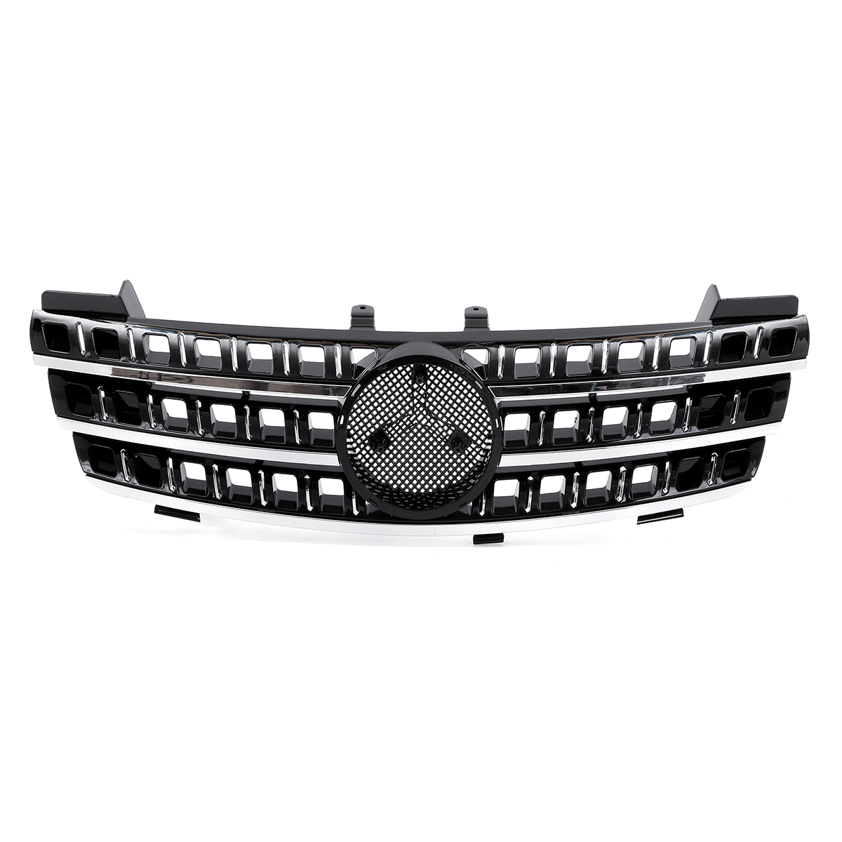 

Glossy Front Hood Grill Grille For Mercedes Benz ML Class W164 ML320 ML350 ML550 2005-2008