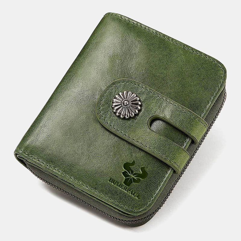 

Women Genuine Leather RFID Blocking Elegant Wallet