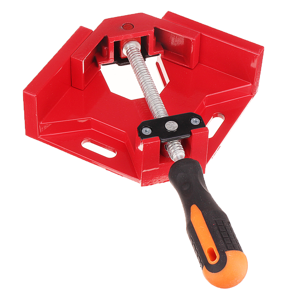 Drillpro 90 Degree Corner Right Angle Clamp Vice Grip Woodworking Quick Fixture Aluminum Alloy Tool Clamps Single Handle 2