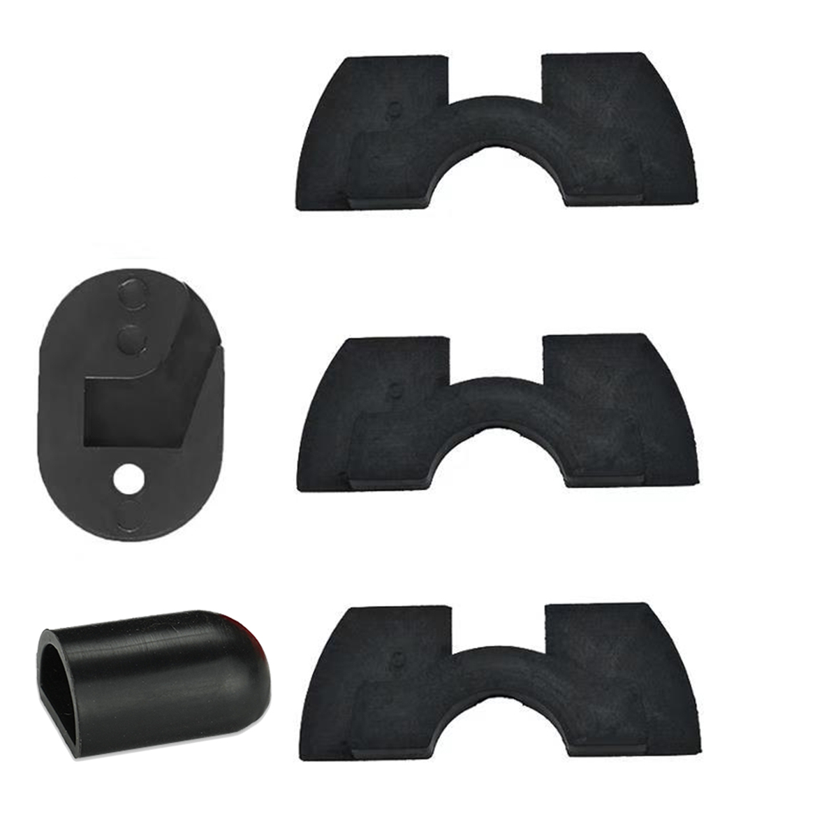 

Tail Light Wire Protector + Anti Vibration Shims + kick Stand Cap for Xiaomi Mijia M365/M187/Pro Scooter Modified Parts Accessories
