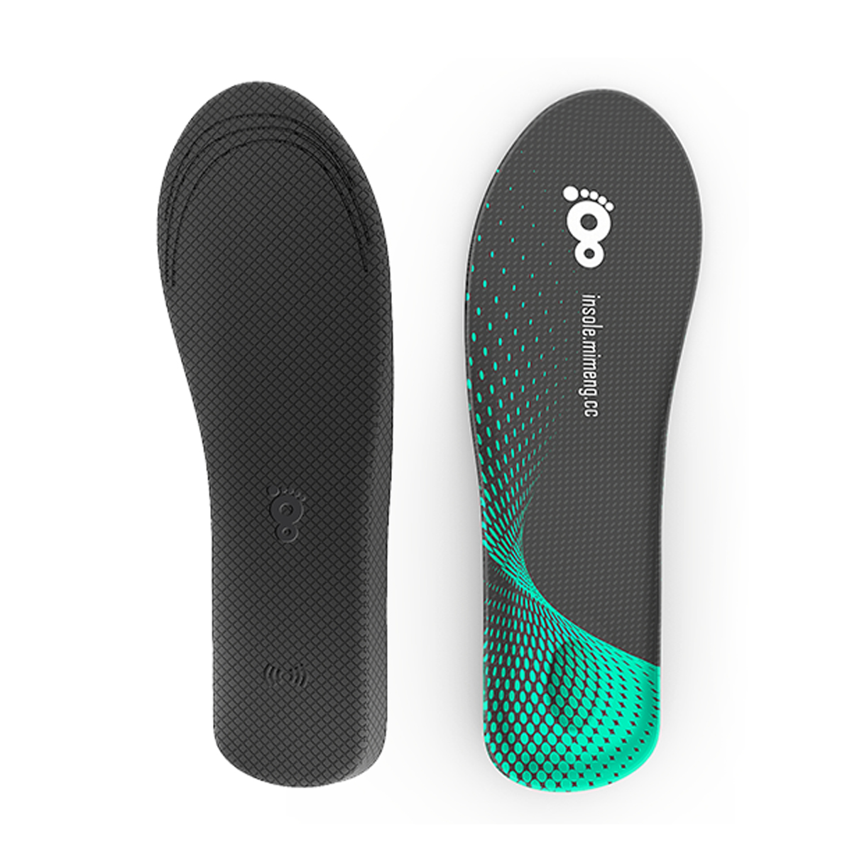 

1 Pair MiMeng Smart Heated Insoles Intelligent Control Winter Warm Electric Heating Insoles Wired Charging Version for S