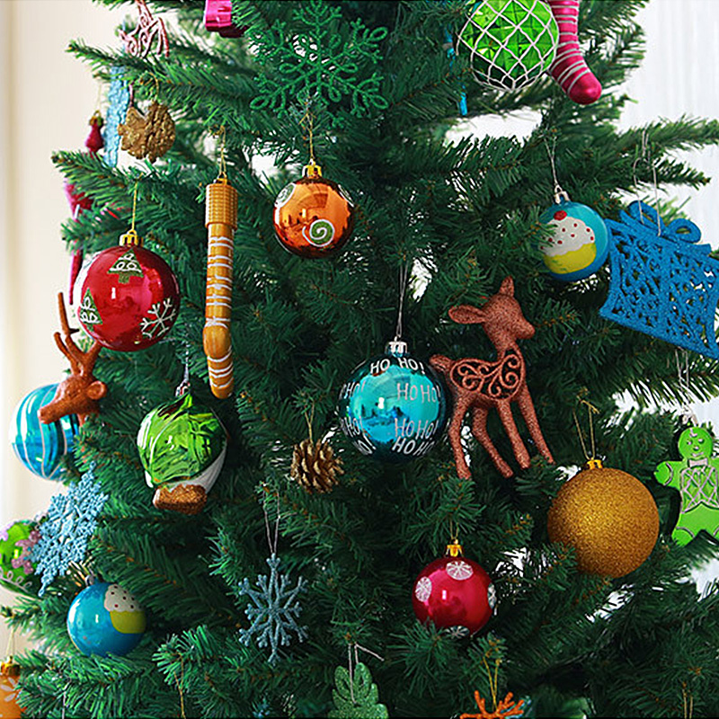

26PCS Ёлочный шар безделушка домашняя вечеринка орнамент вися декор партия рождественская елка украшения