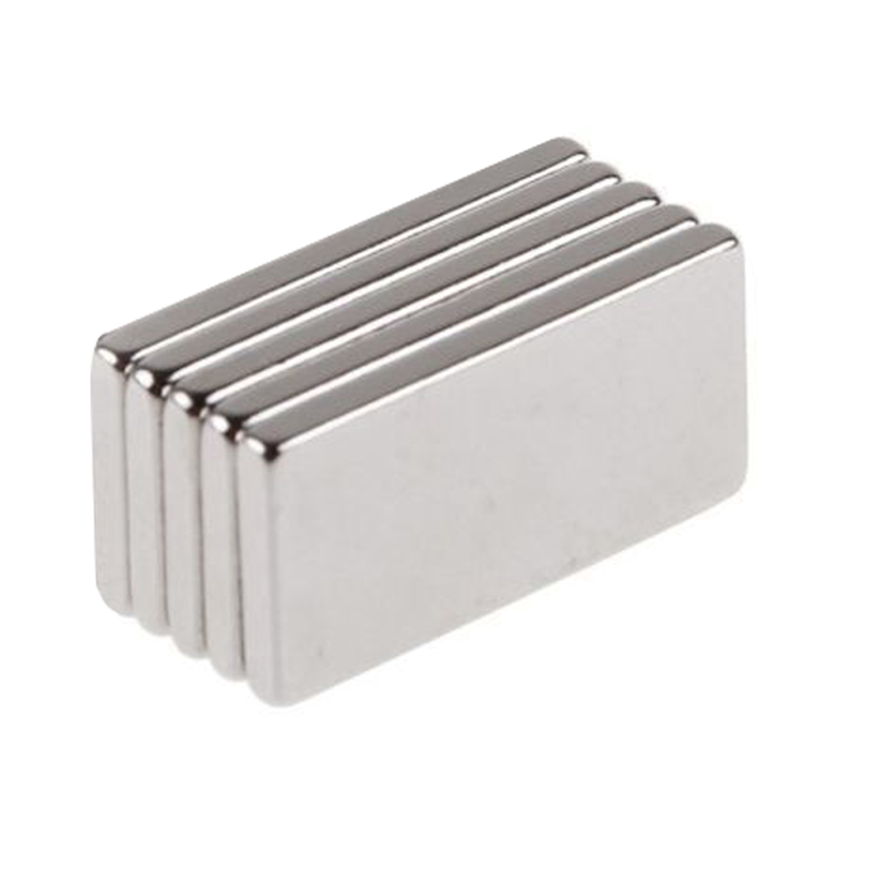 

5pcs N50 20x10x2mm Block Neodymium Magnet Oblong Super Strong Rare Earth Magnets