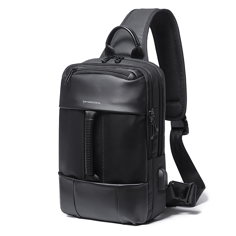 

Tangcool TC77106 USB Crossbody Bag Oxford Cloth 9.7inch Laptop Bag Travel Shoulder Bag