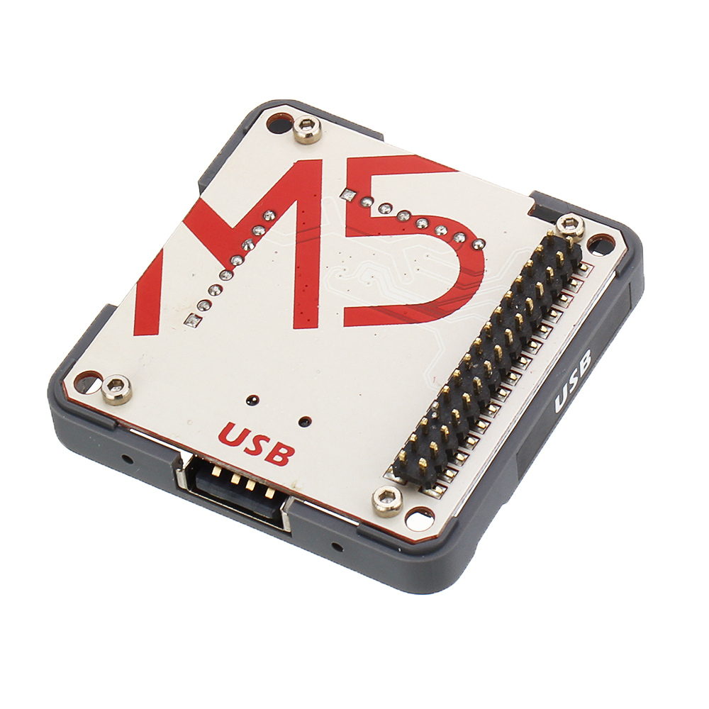 

M5Stack® USB Module USB HOST/HID with MAX3421E SPI Interface Output*5 Input*5 Compatible with M5Stack ESP32 Stackable Kit