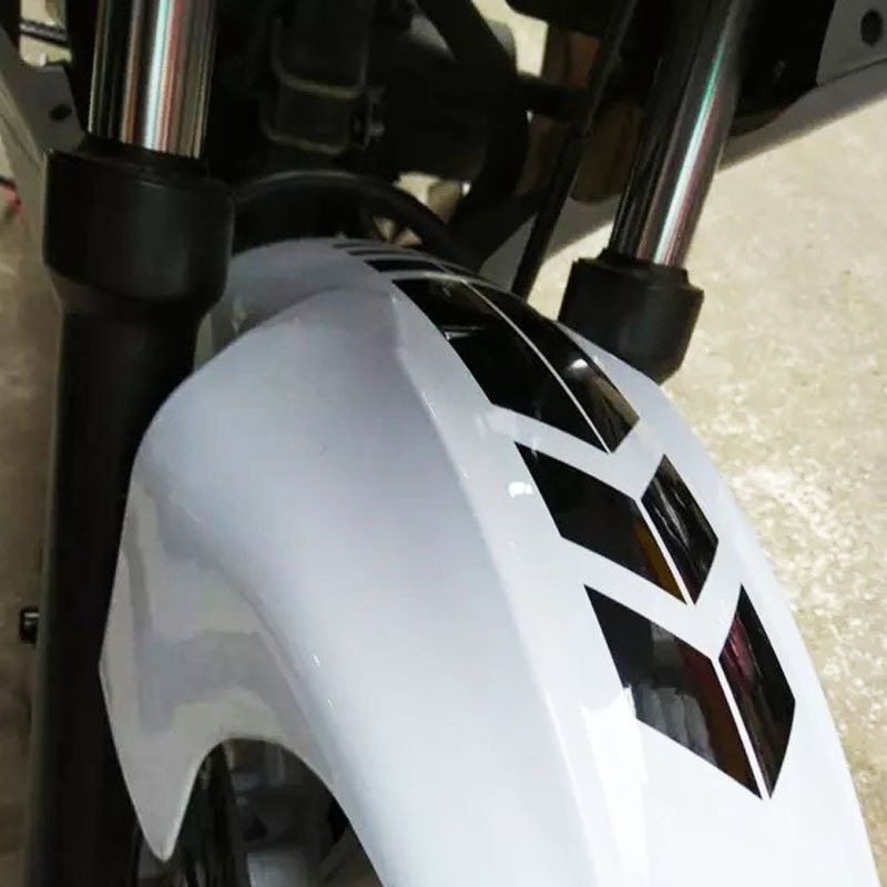 Motorcycle reflective sticker car wheel decals on fender waterproof decoratio ZN 