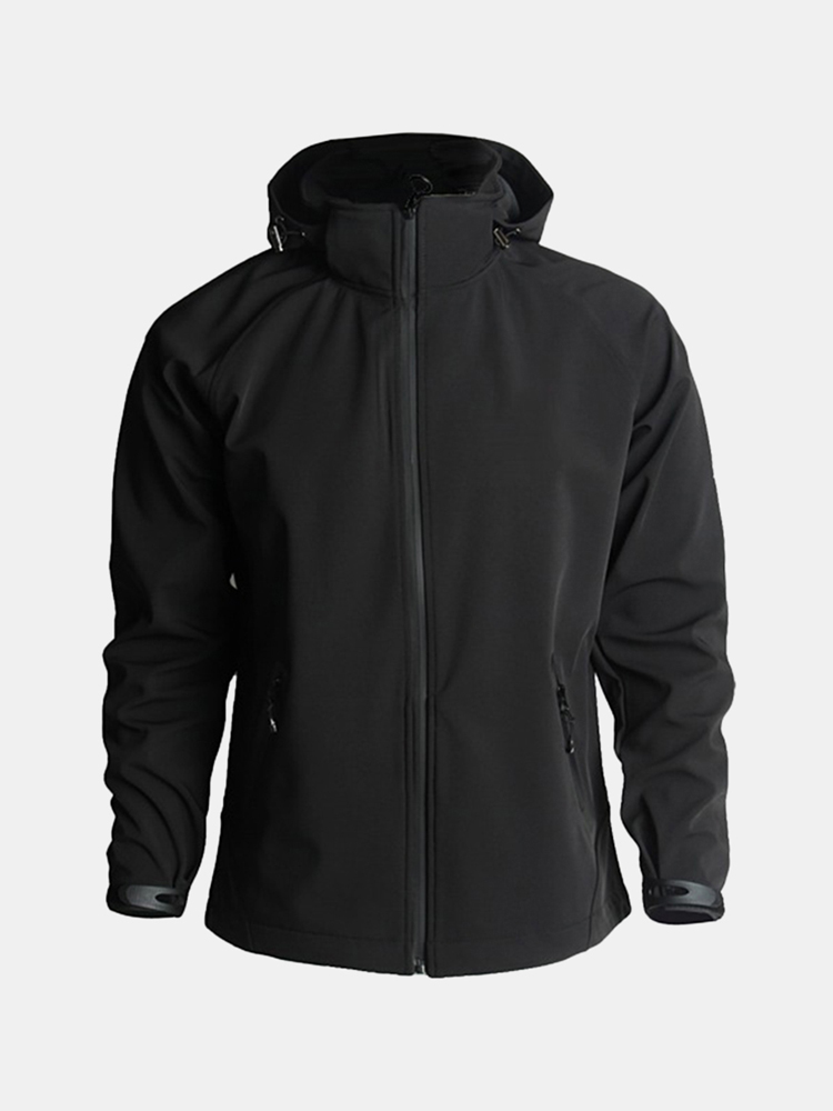 

Mens Outdoor Sport Waterproof Detachable Hooded Coat