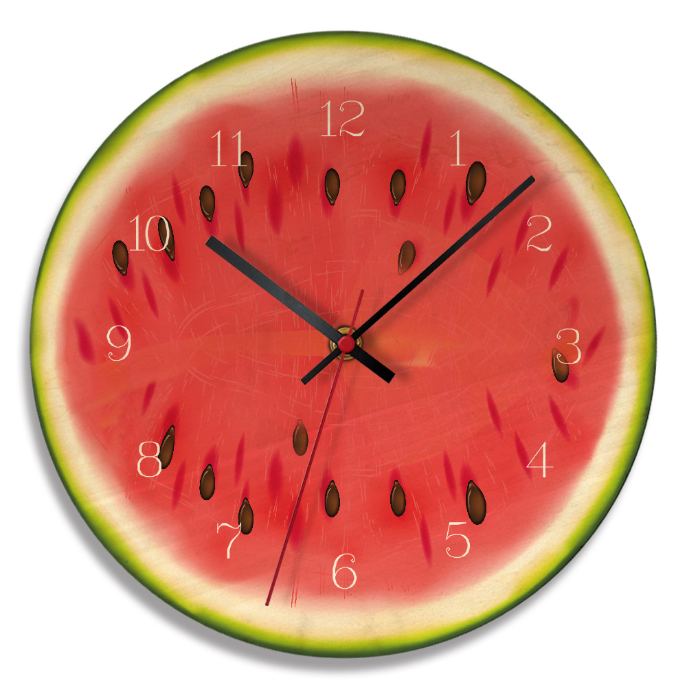 

APC013 Creative Fruit Wall Clock Mute Wall Clock Quartz Wall Clock For Home Office Decorations