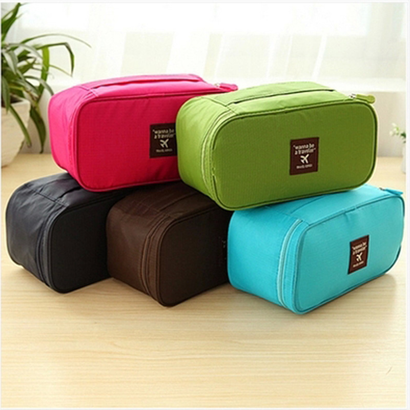 

Travel Multi-function Underwear Storage Bag Bra Finishing Package Cosmetic Bag Wash Bag