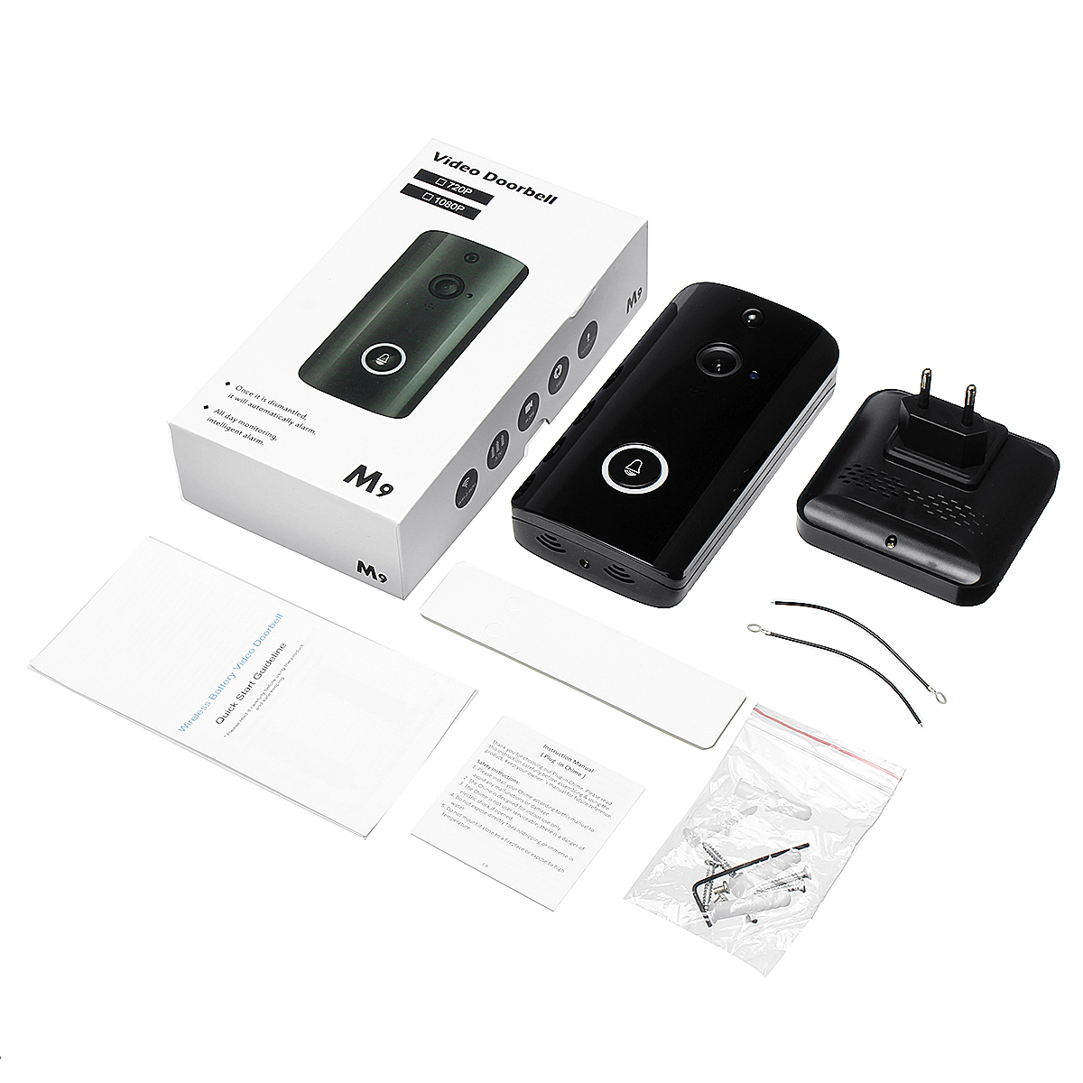 Wireless HD 1080P Smart WIFI Security Video Doorbell Phone Camera Night Vision 37