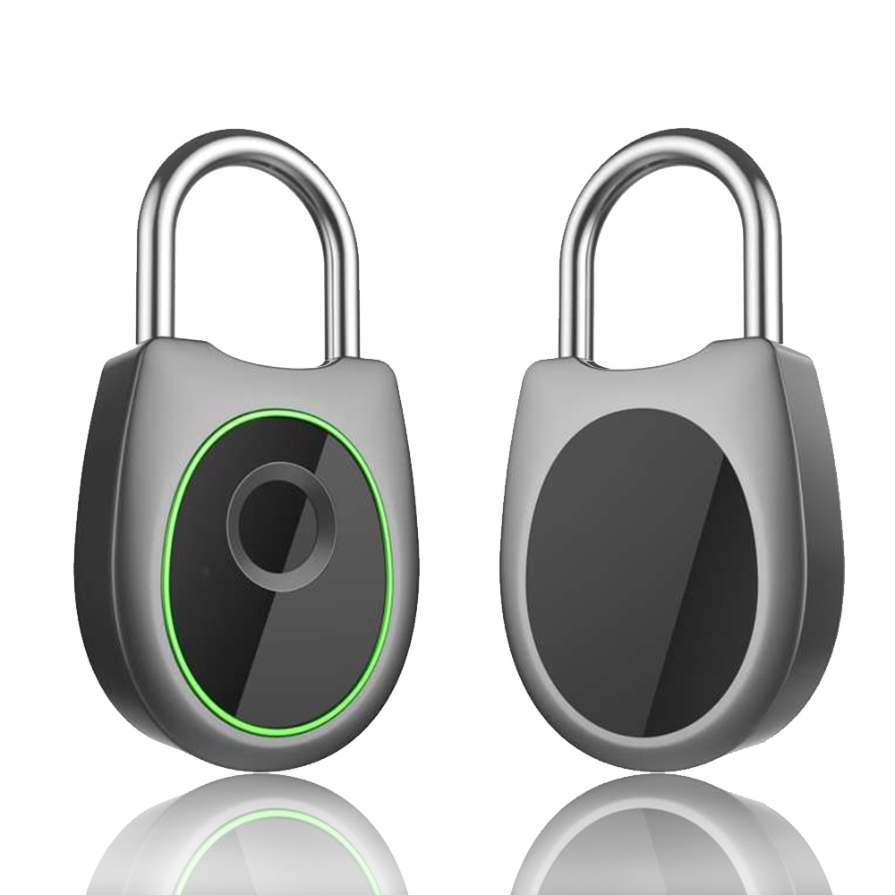 Bakeey Smart Fingerprint Door Lock Padlock USB Charging Waterproof Keyless Anti Theft Travel Luggage Drawer Safety Lock 16
