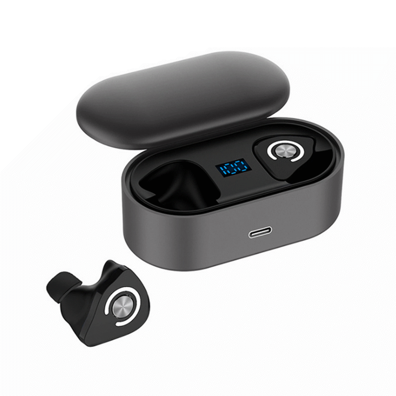 

Bakeey M9 TWS Wireless bluetooth 5.0 Earphone HiFi Heavy Bass Earbuds LED Display Smart Touch Type-C Headphone with Mic