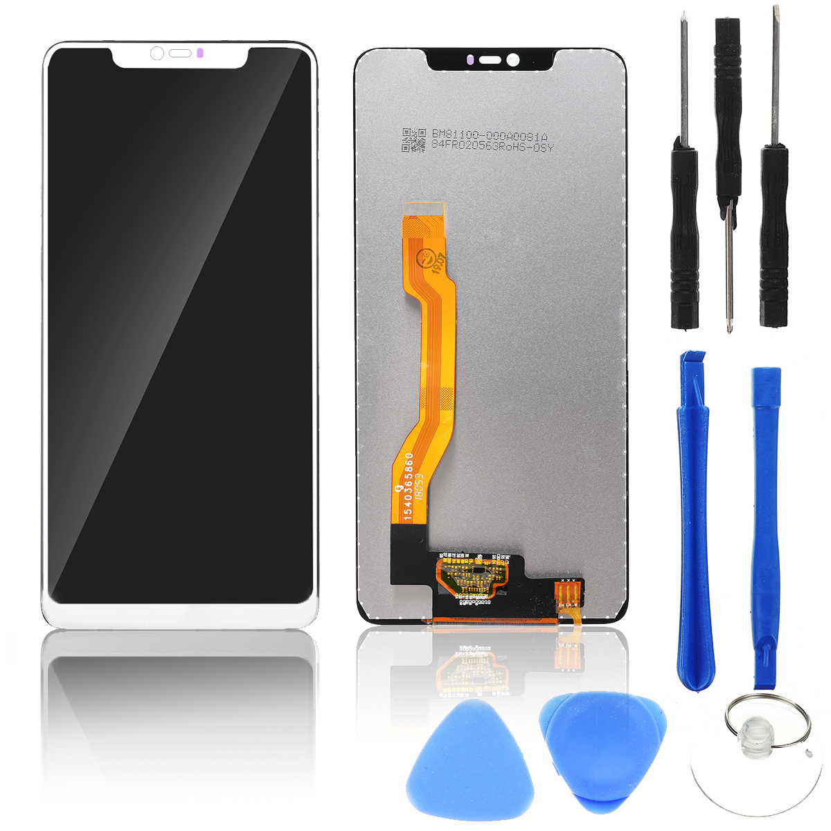 

LCD Display+Touch Screen Digitizer Assembly Replacement With Tools For Oppo F7
