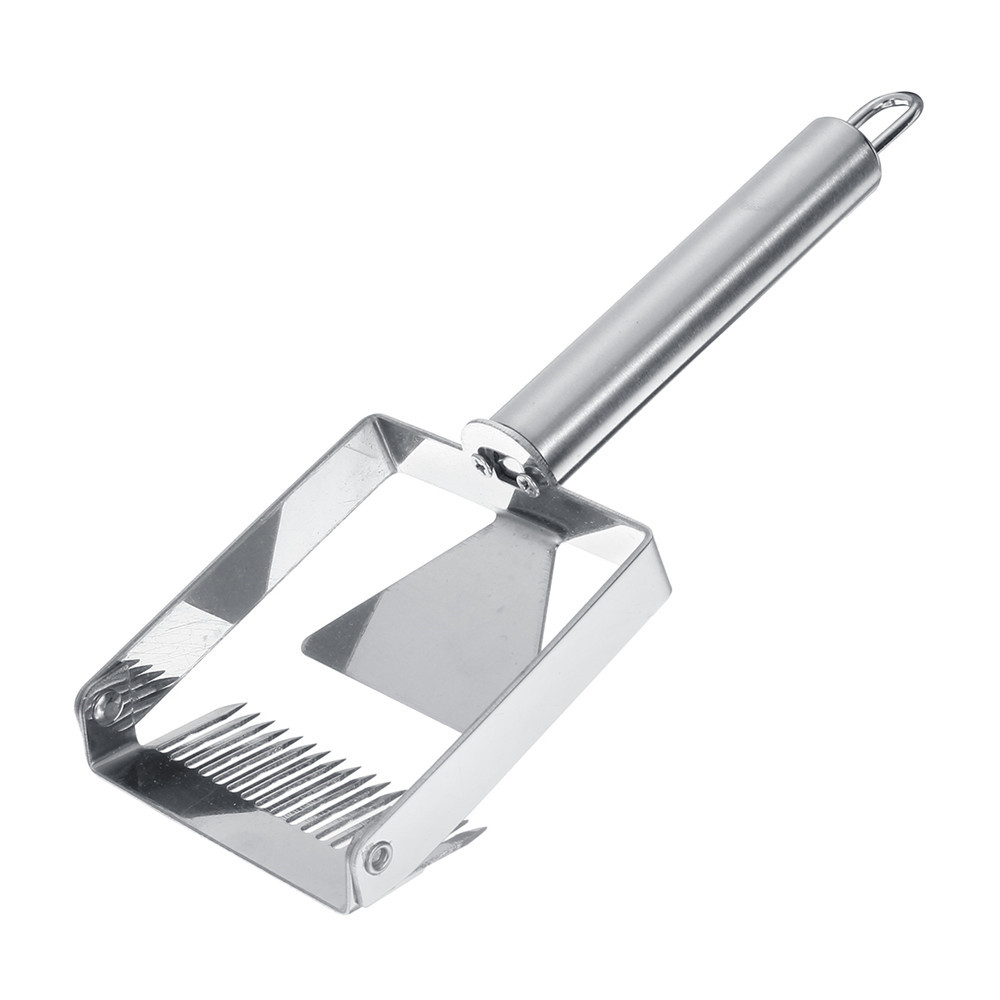 

Stainless Steel Hive Uncapping Honey Fork Scrapers Shovel Beekeeping Tool