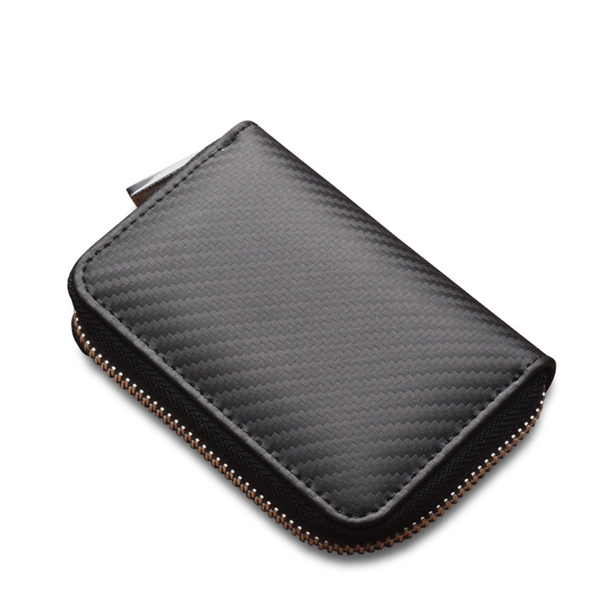 

Men and Women RFID Blocking Leather Wallet 12 Slots Credit Card Holder Coin Bag