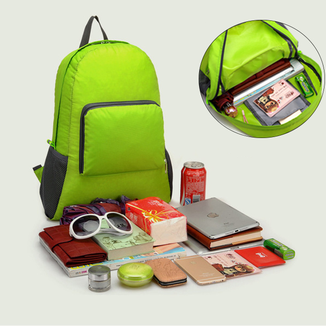 

Folding Bag Light Waterproof Bag Sports Leisure Backpack Multi-functional OutdoorTravel Bag