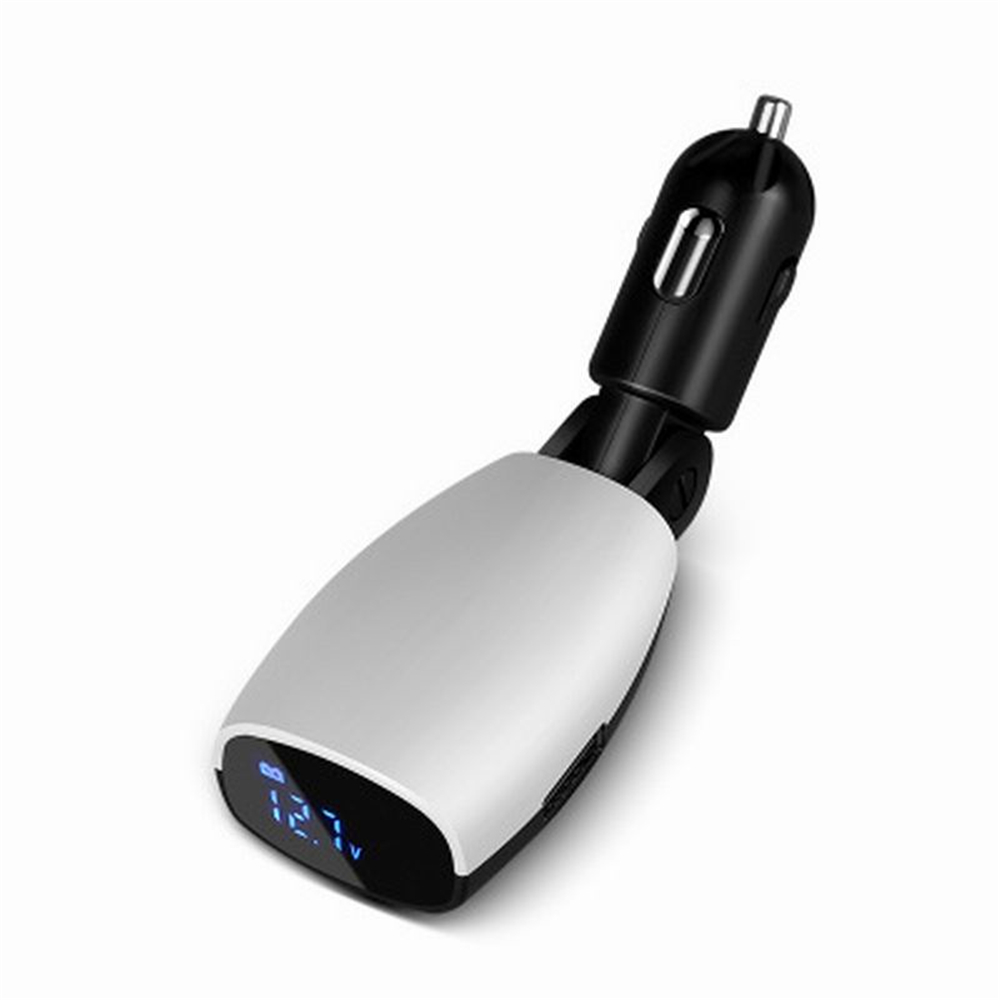 

Bakeey 16W 3.1A Dual USB LED Display Rotatable Fast Charging Car Charger For iPone X 11 Max Pro MI8 MI9 Pocophone f1 Not