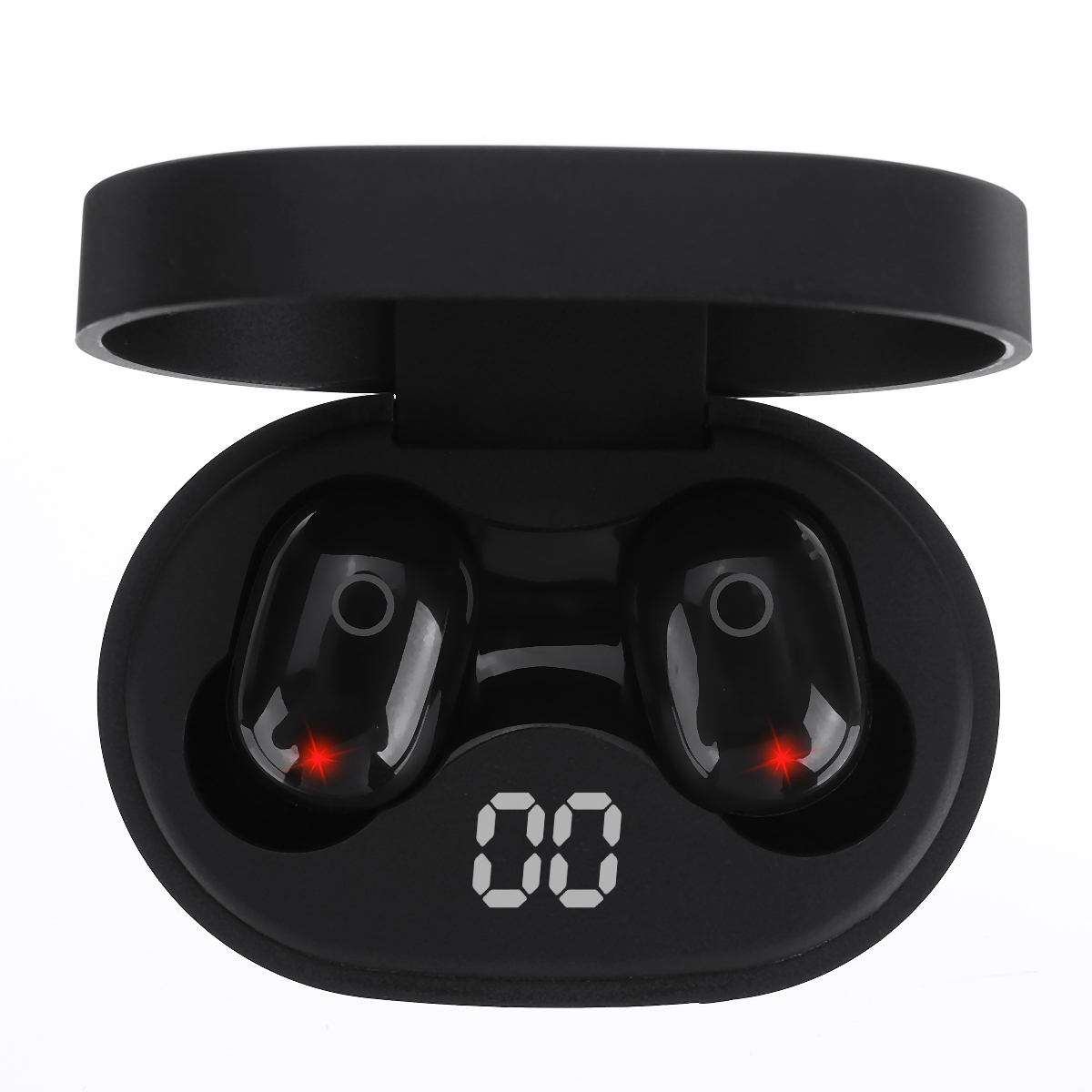 

Мини Bluetooth 5.0 Беспроводная стерео Спорт Наушник Водонепроницаемы с цифровой зарядкой Дисплей Коробка