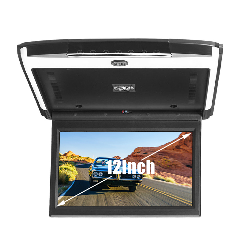 

10.1"Car Roof Mount MP5 Player USB SD FM Two Channel Video Input Dual Audio Output Wide Voltage Reverse Priority