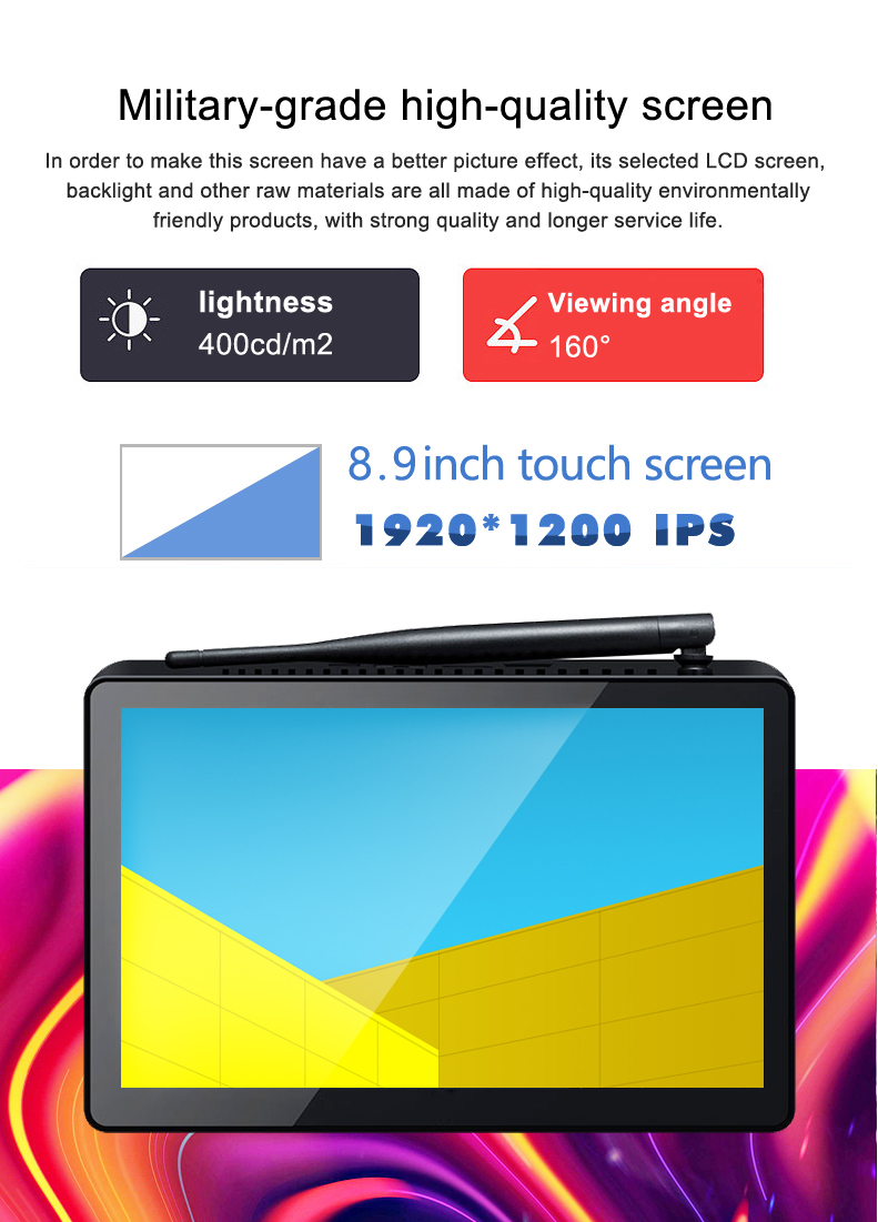 Original Box PIPO X9RK 32GB Rockchip 3288 Quad Core 8.9 Inch Android 7.1 TV Box Tablet 9