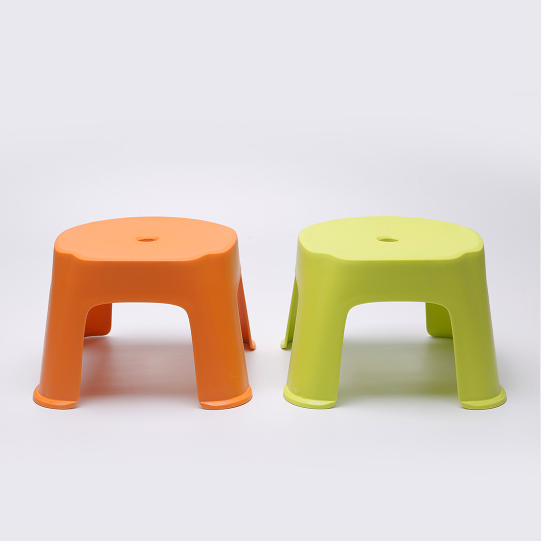 

QUANGE Colorful Childrens Square Stool Shower Chair Scientific Height Ergonomic Design from