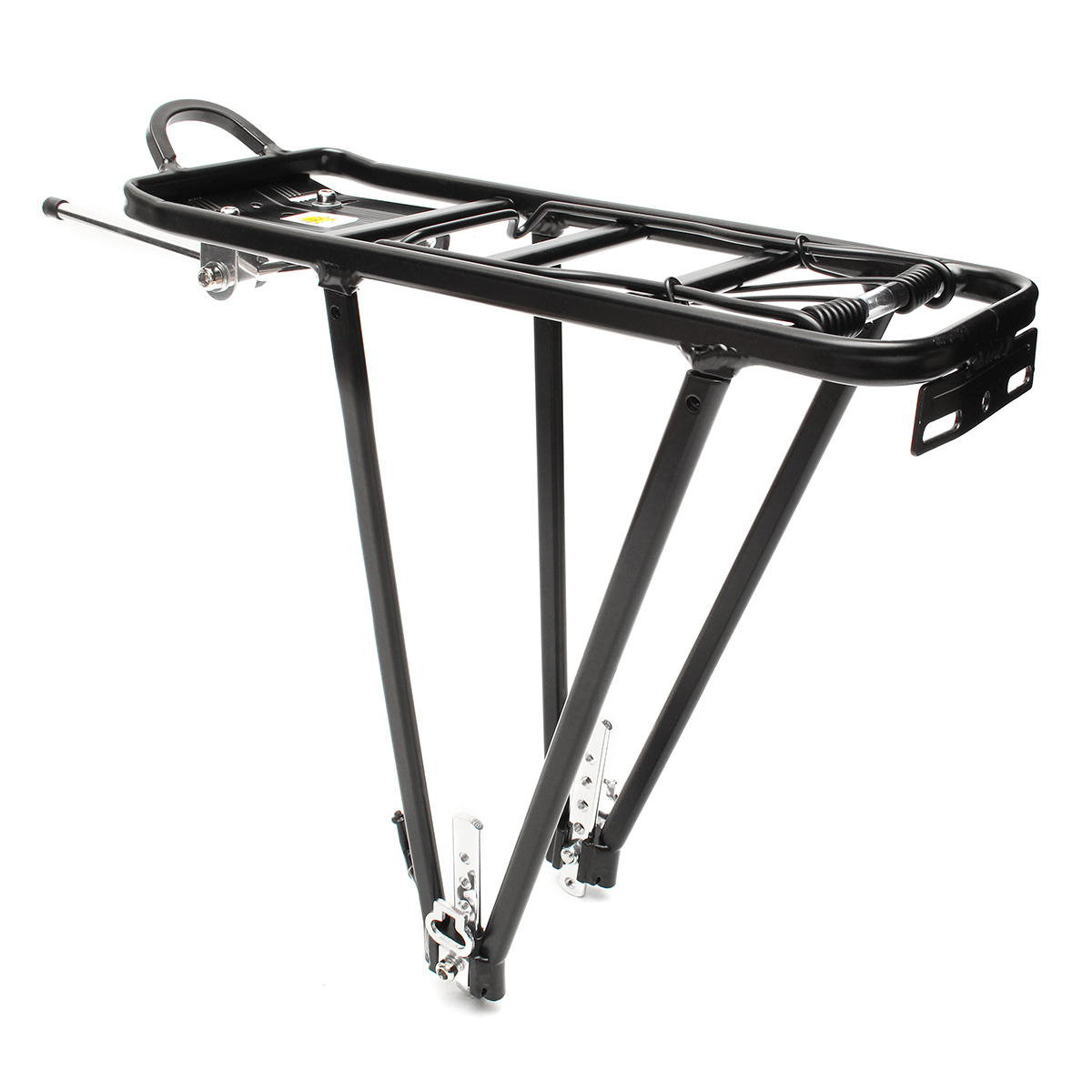 

Bike Rear Rack Alloy Panniers Carry Max Load 25KG Bicycle Cycling Seat Post Cargo Carrier Frame