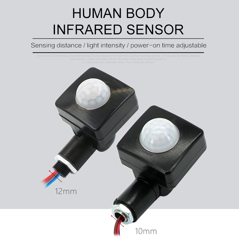 Bakeey Security PIR Human Body Motion Sensor Detector AC 220-240V Inductor Light Switch 7