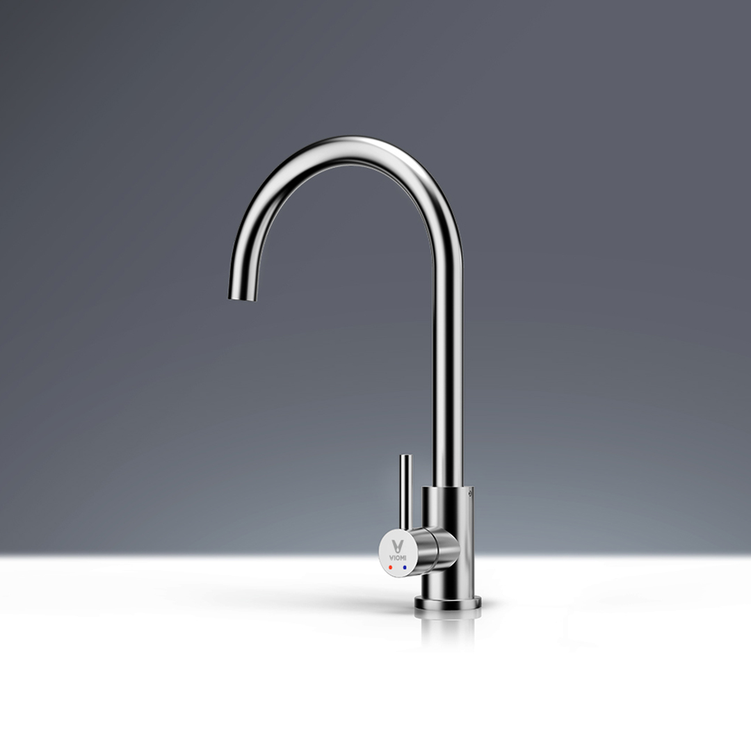 

Viomi Stainless Steel Kitchen Basin Sink Faucet Tap 360° Rotation Hot Cold Mixer Tap Single Handle Deck Mount Aerater from Xiaomi Youpin
