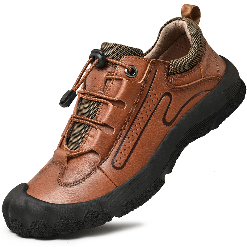 

Anti-Collision Soft Cowhide Slip Resistant Casual Oxfords