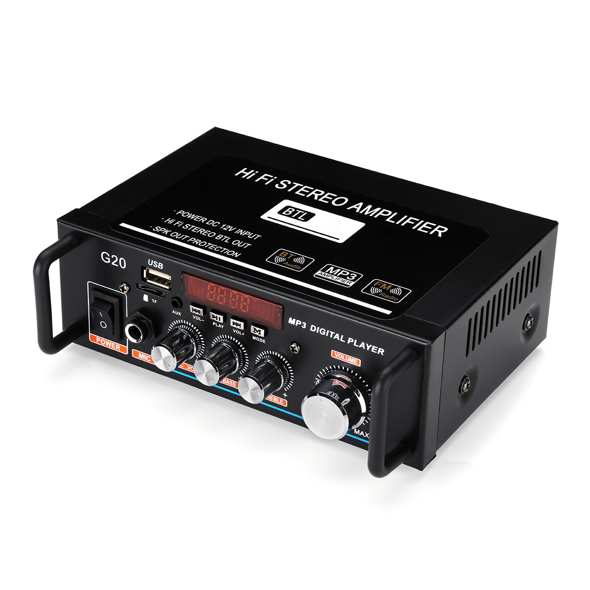 G20 Mini 600W Digital Stereo Amplifier 3