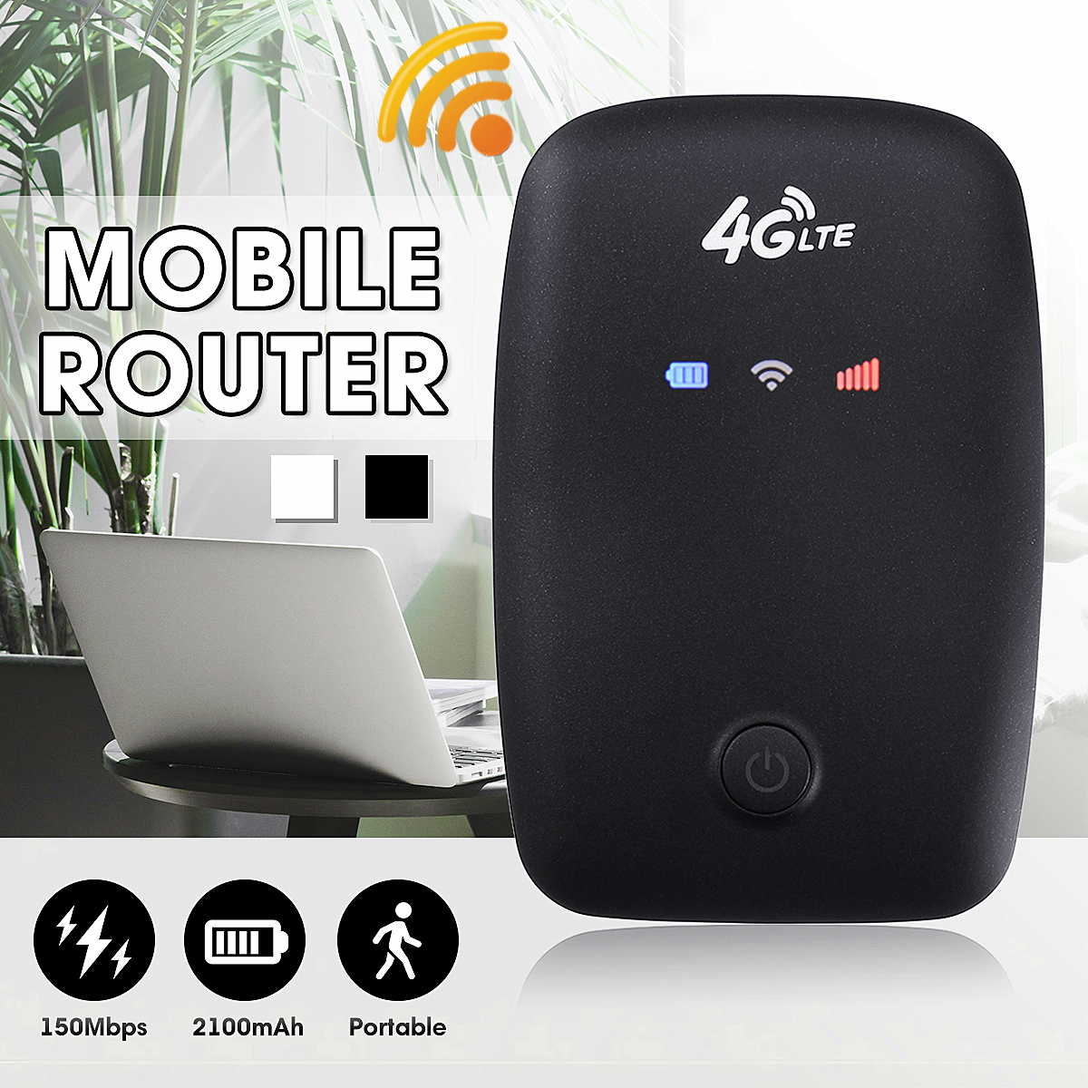 3Mode 4G 3G 2G WiFi Wireless Portable Pocket Router Support 32G TF Card Suitable for PC Mobile 11