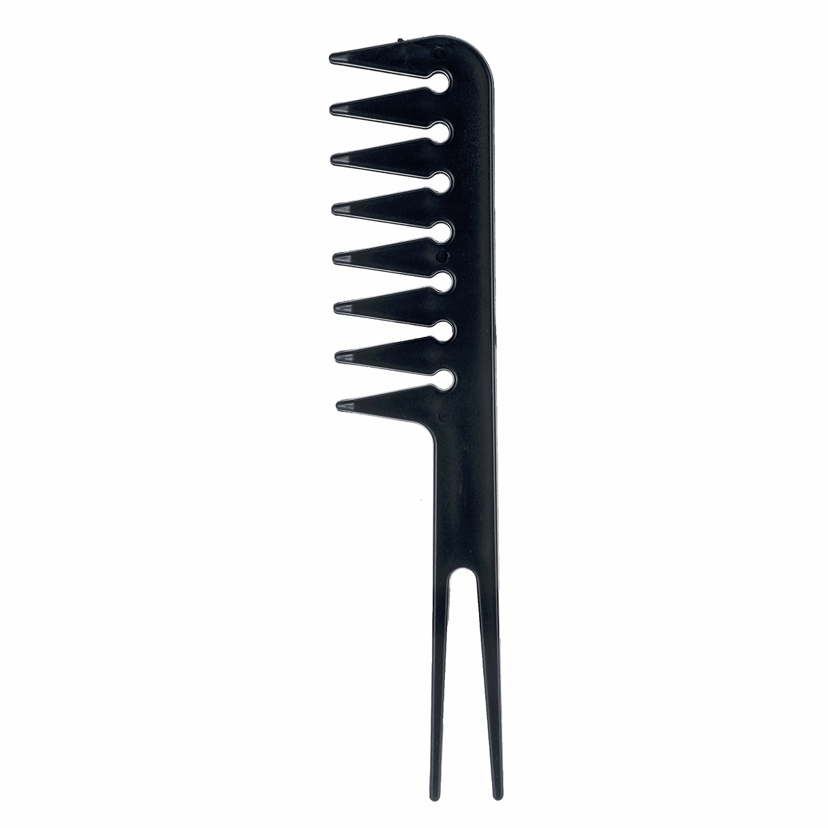 10Pcs Black Pro Salon Hair Styling Hairdressing Plastic Barbers Brush ...