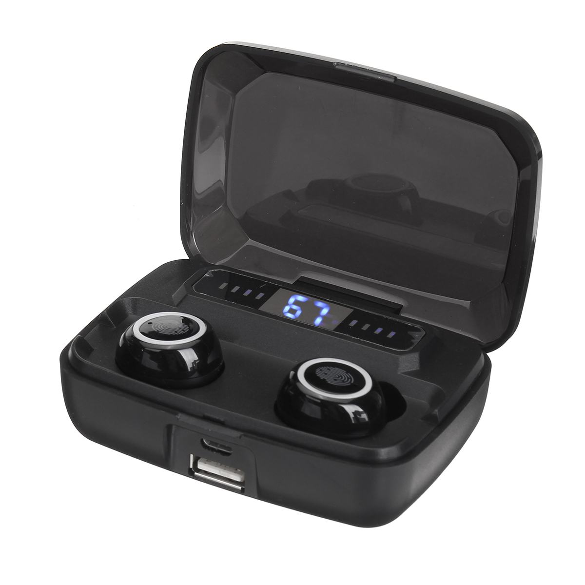 

M11 TWS Беспроводная связь Bluetooth 5.0 Наушник HiFi 8D Stereo CVC8.0 Наушники с шумоподавлением и микрофоном