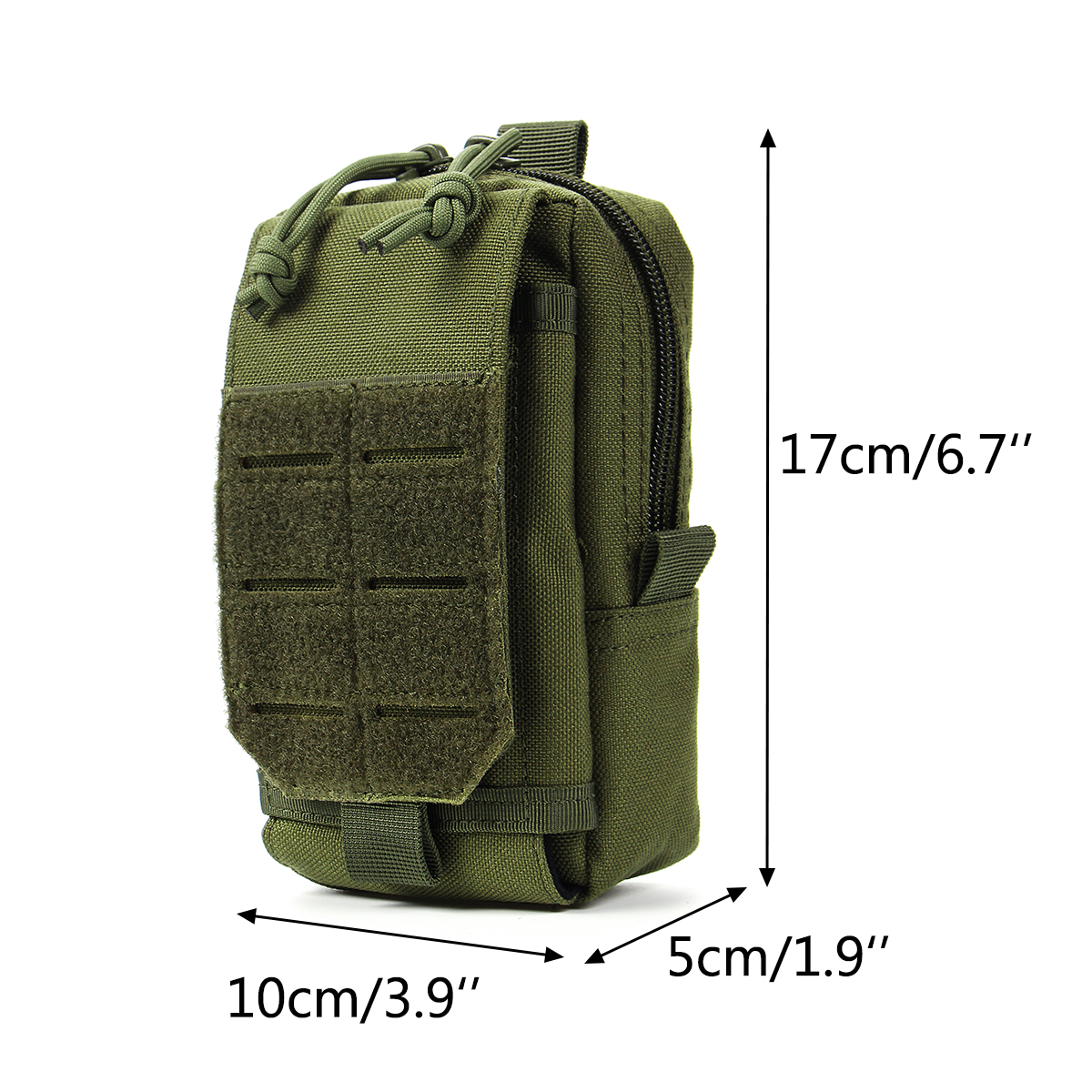 Tactical Molle Pouch Belt Waist Bag Military Fanny Pack Phone Pocket Wallet Hike 