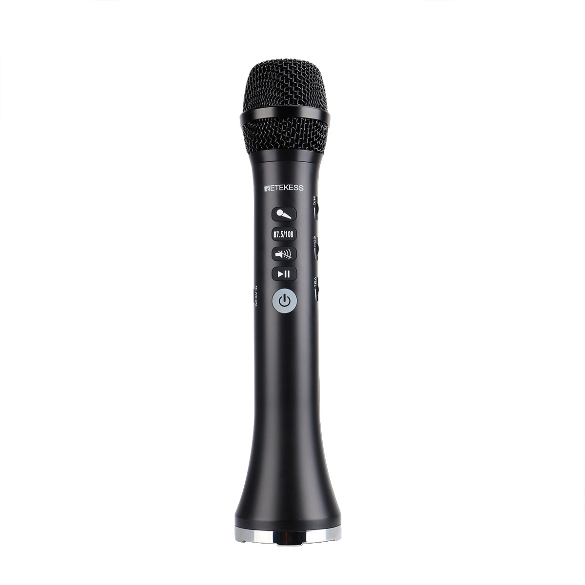 

RETEKESS TR617 bluetooth Wireless Microphone for Live Broadcast Built-in Speaker Music Player Mic for Karaoke KTV Mobile