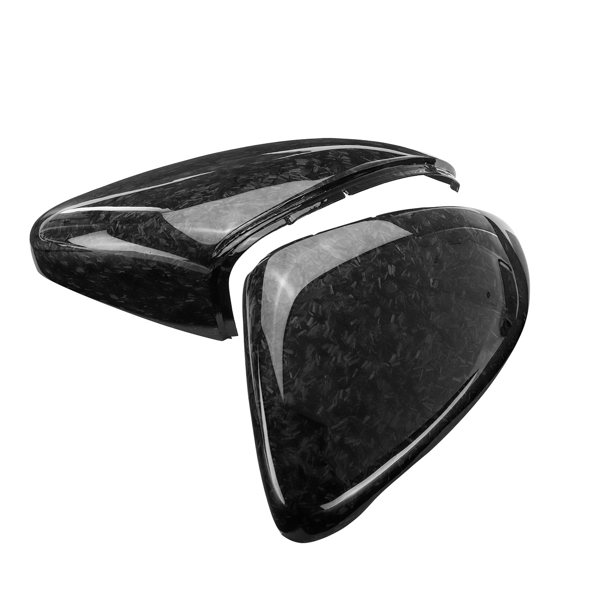 

2Pcs Car Real Carbon Fiber Wing Mirror Cover For VW Golf MK7 7.5 13-19 GTI TDI TSI R