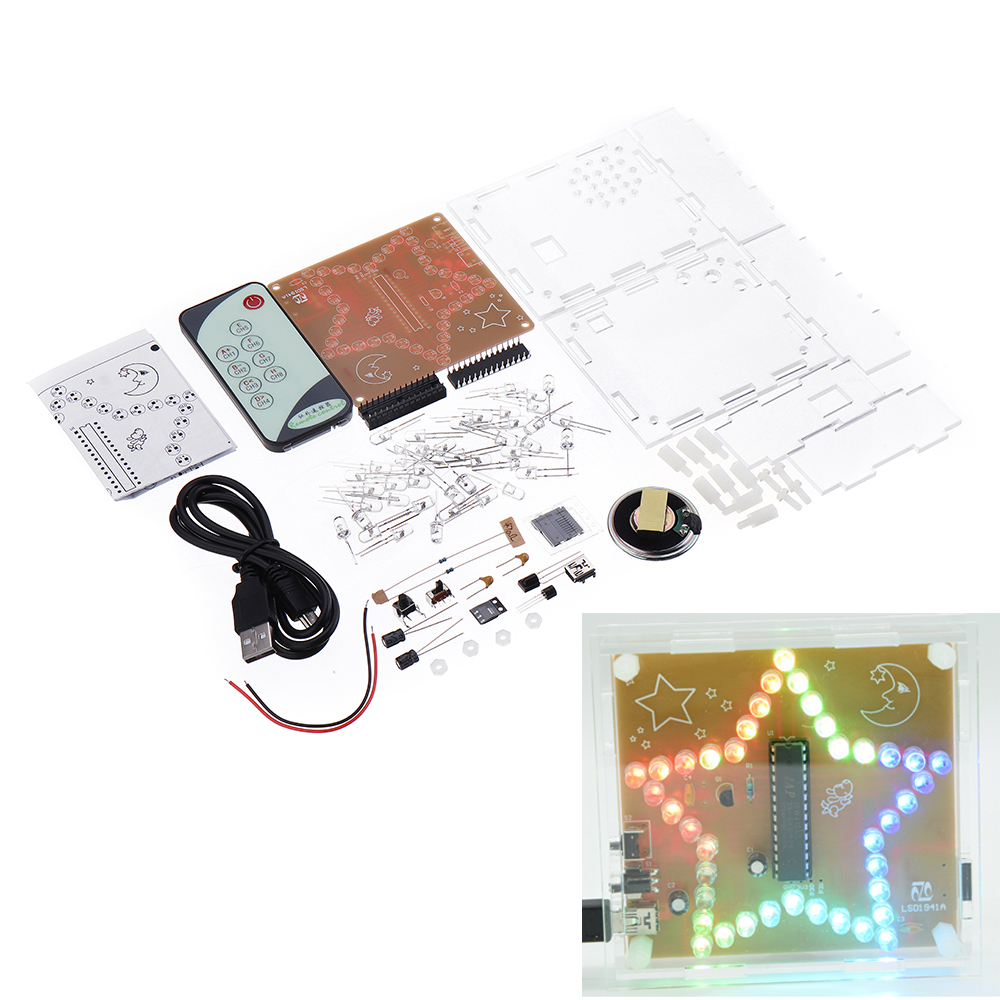 Kits & Bundles - Geekcreit DIY LSD1941 Remote Control Colorful Star