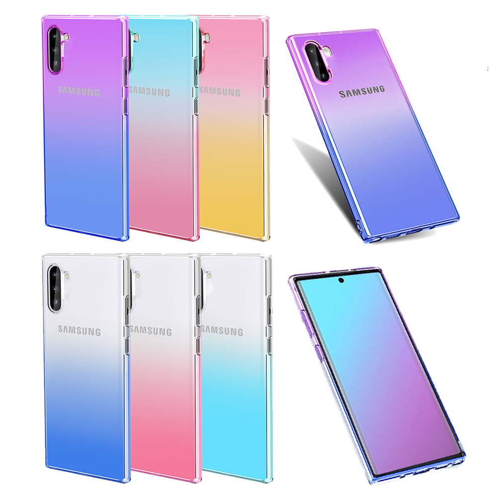 

Bakeey Gradient Color Translucent Soft TPU Protective Case for Samsung Galaxy Note 10 / Samsung Galaxy Note 10 5G 6.3 inch