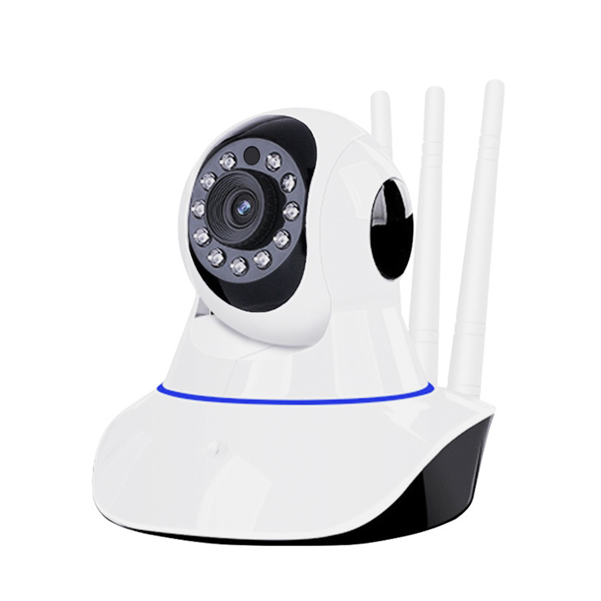 

1080P WiFi Wireless Pan Tilt CCTV Network Home Security IP Camera 11pcs IR Night Vision M otion Detection