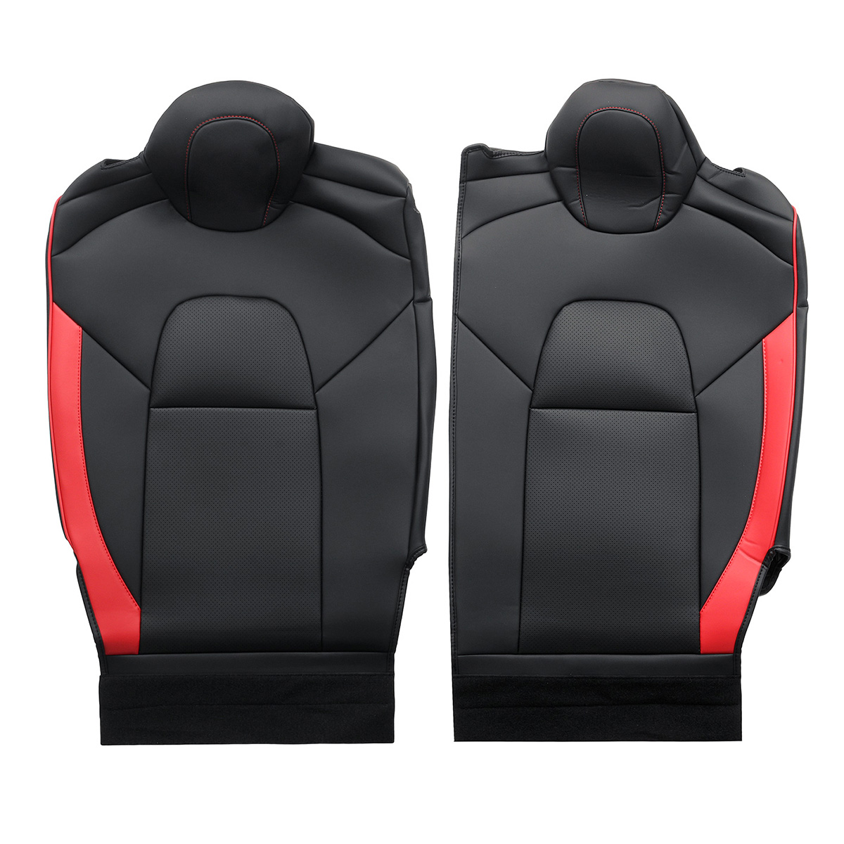

Car Seat Cover Wear-Resistant Front Rear Pad Universal Leather For Tesla Model 3