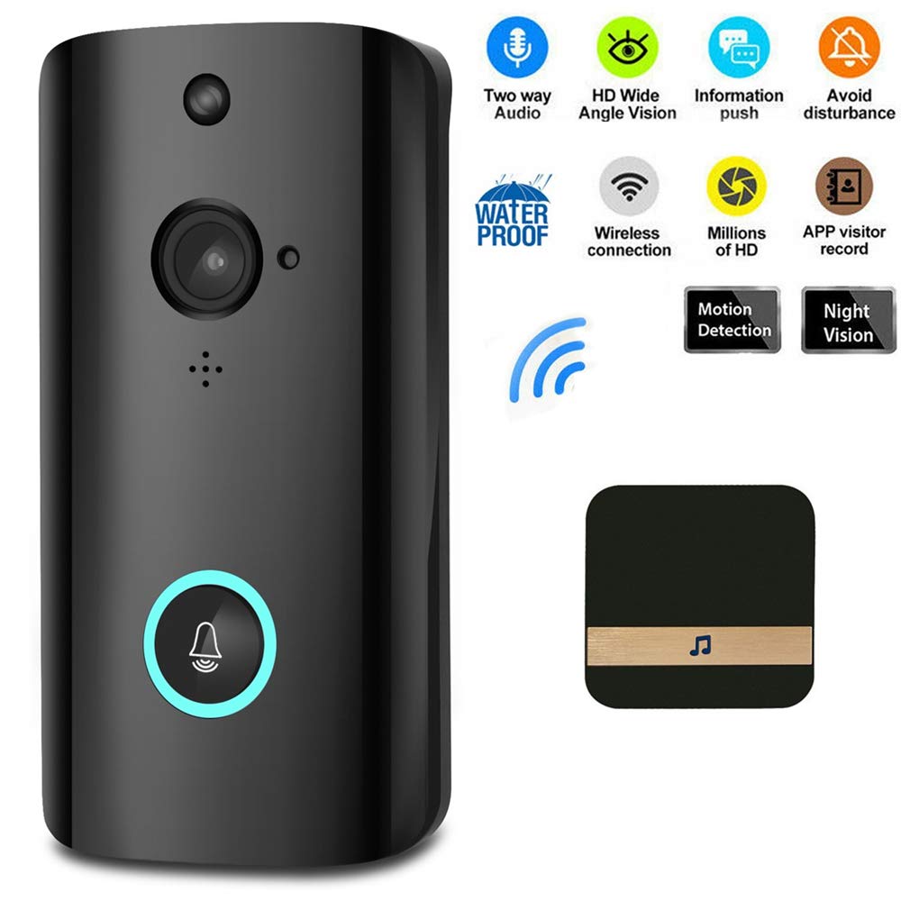 Wireless HD 1080P Smart WIFI Security Video Doorbell Phone Camera Night Vision 28